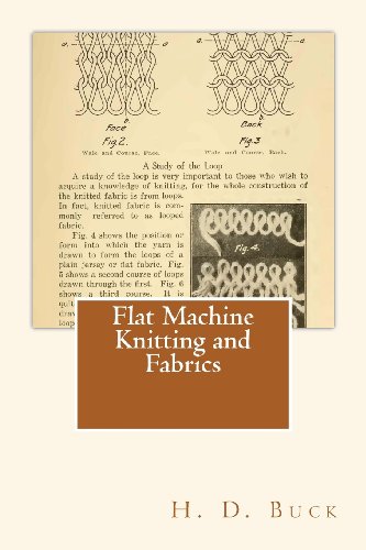 9781490910291: Flat Machine Knitting and Fabrics