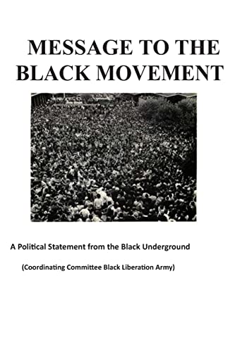 9781490920153: Message to the Black Movement