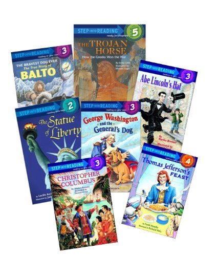 Step Into Reading Set: Historical / Nonfiction: Lewis & Clark, a Prairie Dog for President; Pompeii Buried Alive; Wild Wild Wolves; Christopher Columbus; the Bravest Dog Ever, True Story of Balto (Book Sets for Kids : Kindergarten - Grade 2) (9781490983752) by Linda Hayward; Monica Kulling; Emily Little; Frank Murphy