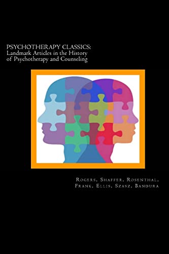 Beispielbild fr Psychotherapy Classics: Landmark Articles in the History of Psychotherapy and Counseling zum Verkauf von Better World Books