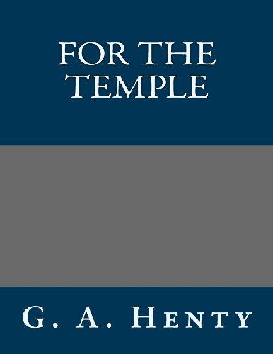 9781491024775: For the Temple