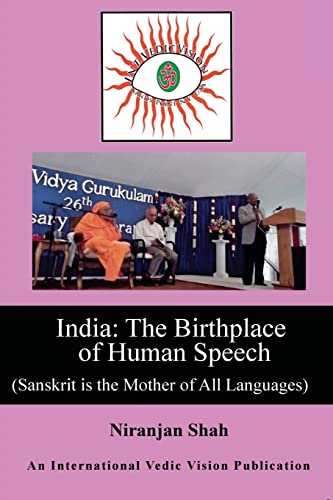 Beispielbild fr India: Birthplace of Human Speech: zum Verkauf von Robinson Street Books, IOBA