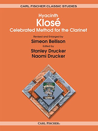 Beispielbild fr O304SB - Celebrated Method for the Clarinet - Klose - Spiral Bound Edition Book zum Verkauf von SecondSale
