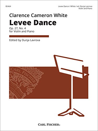 Stock image for Levee Dance, Op. 27, No. 4 for Violin and Piano for sale by GF Books, Inc.