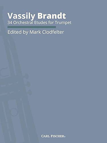 Beispielbild fr Brandt: 34 Orchestral Etudes zum Verkauf von Jenson Books Inc