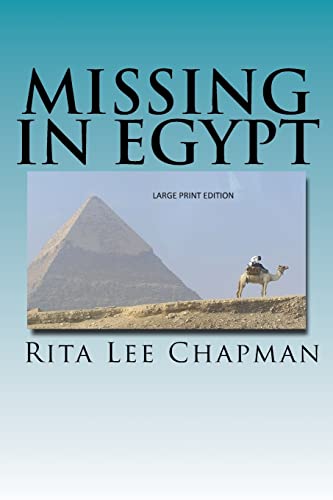 Stock image for Missing in Egypt: Large Print edition (Anna Davies Mystery Series) for sale by Lucky's Textbooks