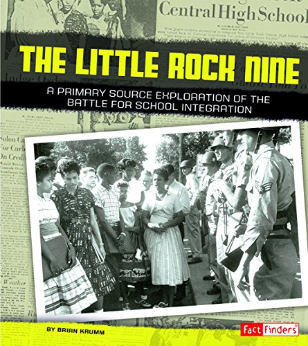 Imagen de archivo de The Little Rock Nine : A Primary Source Exploration of the Battle for School Integration a la venta por Better World Books: West