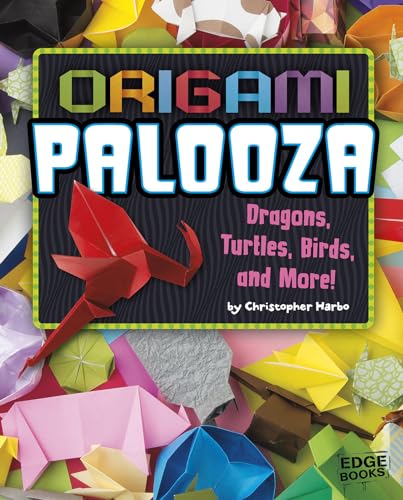 Beispielbild fr Origami Palooza: Dragons, Turtles, Birds, and More! (Origami Paperpalooza) zum Verkauf von Half Price Books Inc.