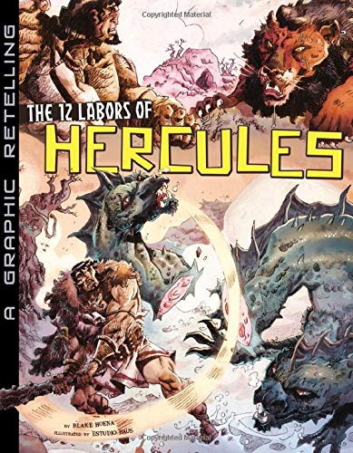 Imagen de archivo de The 12 Labors of Hercules: A Graphic Retelling a la venta por ThriftBooks-Dallas