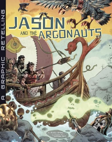 Imagen de archivo de Jason and the Argonauts: A Graphic Retelling (Ancient Myths) a la venta por HPB-Ruby