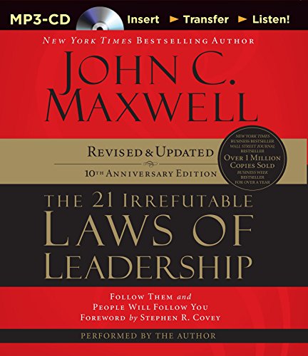 Beispielbild fr The 21 Irrefutable Laws of Leadership zum Verkauf von SecondSale