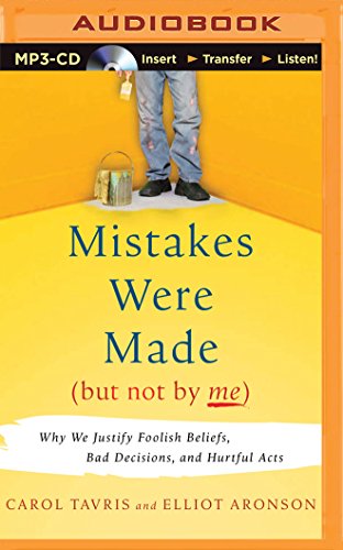 Imagen de archivo de Mistakes Were Made (But Not by Me) a la venta por Revaluation Books