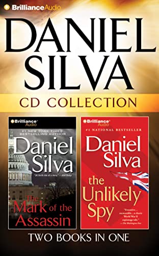 Beispielbild fr Daniel Silva CD Collection: The Mark of the Assassin, The Unlikely Spy zum Verkauf von Big Bill's Books
