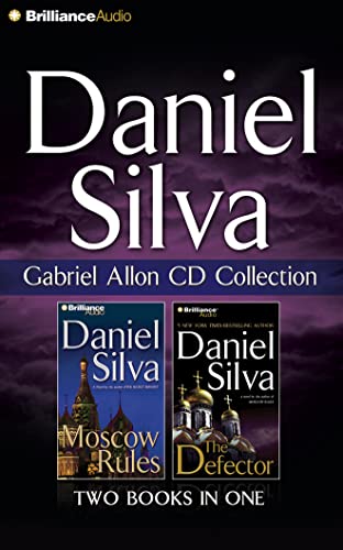 Beispielbild fr Daniel Silva Gabriel Allon CD Collection 2: Moscow Rules, The Defector (Gabriel Allon Series) zum Verkauf von SecondSale