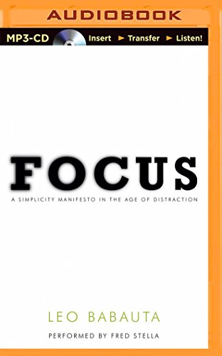 Beispielbild fr Focus: Achieving Your Highest Priorities zum Verkauf von Book Outpost