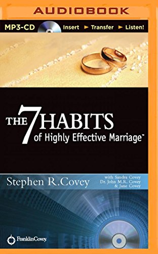 Stock image for The 7 Habits of Highly Effective Marriage for sale by Revaluation Books