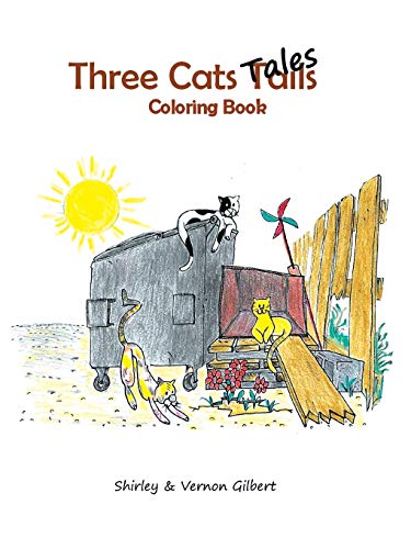 Stock image for Three Cats Tales Coloring Book for sale by PBShop.store US