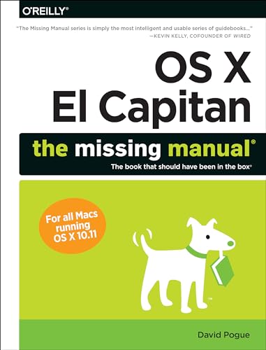 Beispielbild fr OS X El Capitan: The Missing Manual zum Verkauf von Better World Books