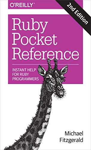 Imagen de archivo de Ruby Pocket Reference: Instant Help for Ruby Programmers a la venta por ThriftBooks-Dallas