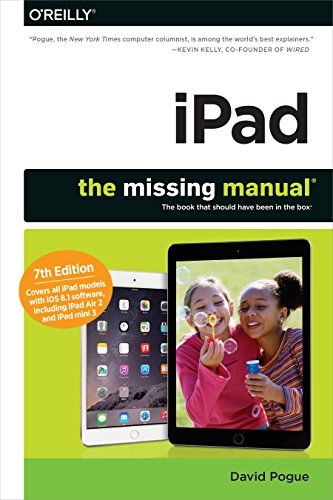 9781491947159: iPad: The Missing Manual 7e