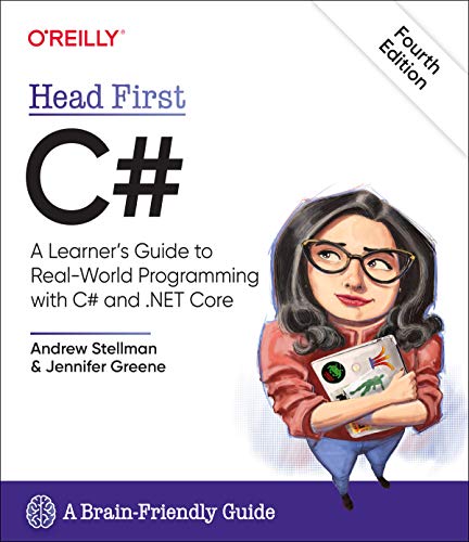 Imagen de archivo de Head First C#: A Learner's Guide to Real-World Programming with C# and .NET Core a la venta por HPB-Red