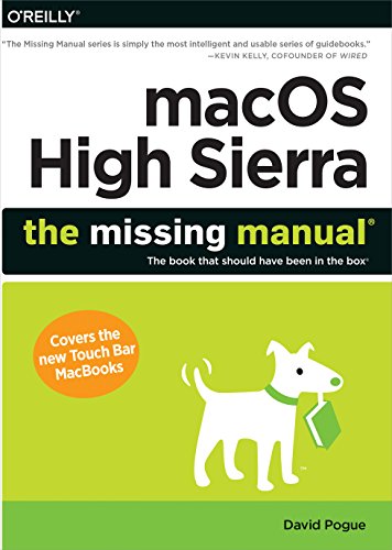 9781492032007: macOS High Sierra: The Missing Manual: The Book That Should Have Been in the Box