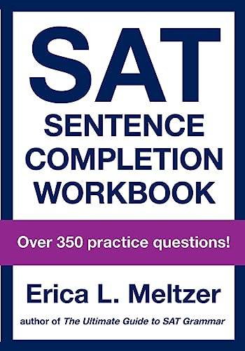Stock image for SAT Sentence Completion Workbook [Paperback] Meltzer, Erica for sale by Mycroft's Books