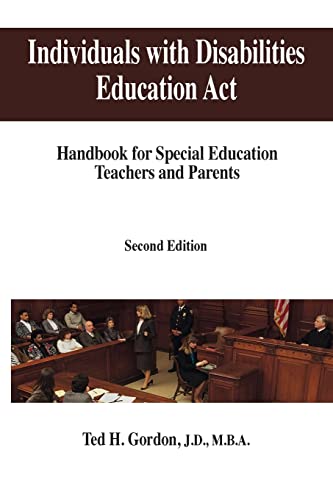 Beispielbild fr Individuals with Disabilities Education Act: Handbook for Special Education Teachers and Parents zum Verkauf von ThriftBooks-Dallas