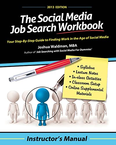 Stock image for The Social Media Job Search Workbook: Instructor's Manual for sale by ThriftBooks-Dallas