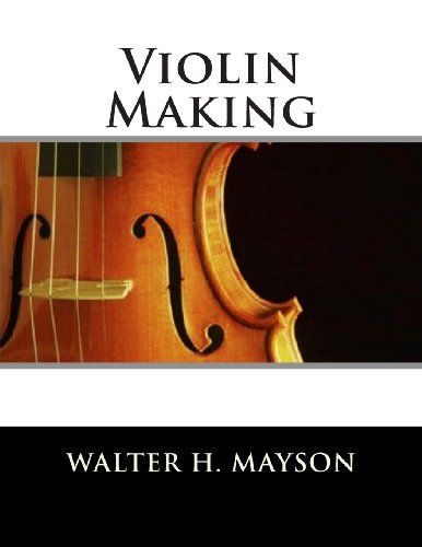 9781492293507: Violin Making