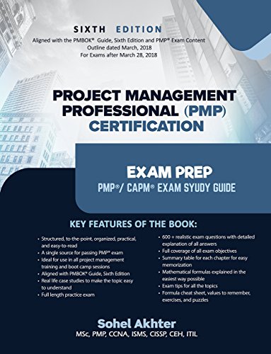 9781492310549: Project Management Professional (PMP) Certification Exam prep