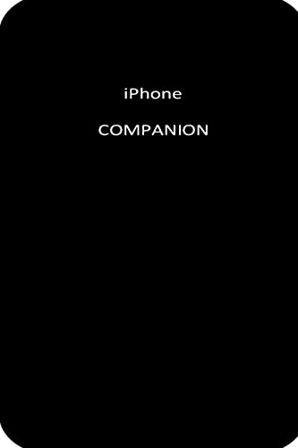 Stock image for iPhone COMPANION for sale by THE SAINT BOOKSTORE