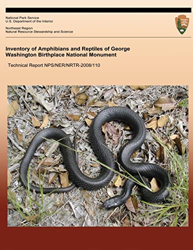 9781492356646: Inventory of Amphibians and Reptiles of George Washington Birthplace National Monument