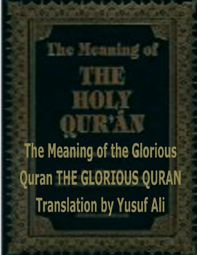 9781492361138: The Meaning of the Holy Quran
