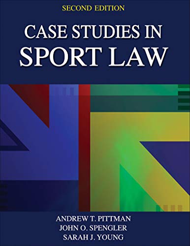 Imagen de archivo de Case Studies in Sport Law a la venta por Better World Books Ltd