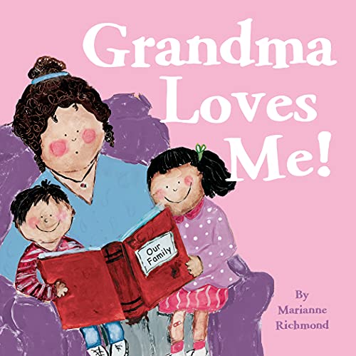 Beispielbild fr Grandma Loves Me!: (Gifts For Grandma From Granddaughter Or Grandson, Baby Animal Books) (Marianne Richmond) zum Verkauf von Wonder Book