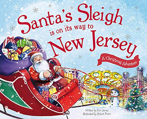 9781492627586: Santa's Sleigh Is on Its Way to New Jersey