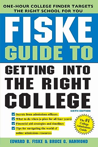 Imagen de archivo de Fiske Guide to Getting Into the Right College a la venta por BombBooks