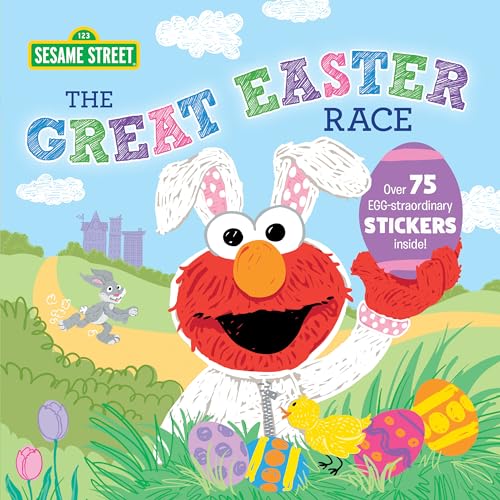 Beispielbild fr The Great Easter Race!: A Springtime Sesame Street Story with Elmo, Cookie Monster, Big Bird and Friends! (Easter Basket Stuffers for Toddlers and Kids) (Sesame Street Scribbles) zum Verkauf von Wonder Book