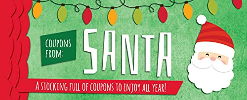 9781492638414: Coupons from Santa: (Christmas Coupon Book for Kids) (Sealed with a Kiss)