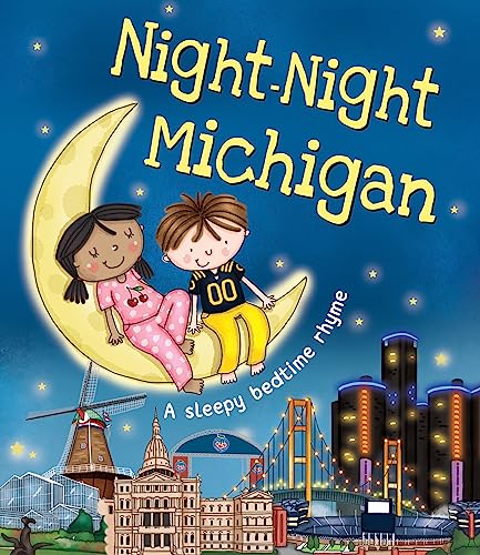 9781492639343: Night-Night Michigan: A Sweet Goodnight Board Book for Kids and Toddlers