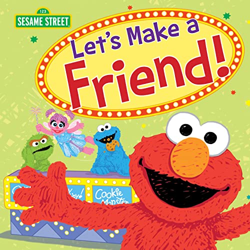 Stock image for Let's Make a Friend! (Sesame Street Scribbles) for sale by SecondSale