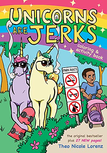 Beispielbild fr Unicorns Are Jerks: Coloring and Activity Book zum Verkauf von SecondSale