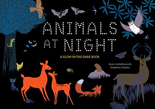 Beispielbild fr Animals at Night: An Interactive Glow-in-the-Dark Bedtime Story Children's Book about Nocturnal Animals zum Verkauf von Book Deals