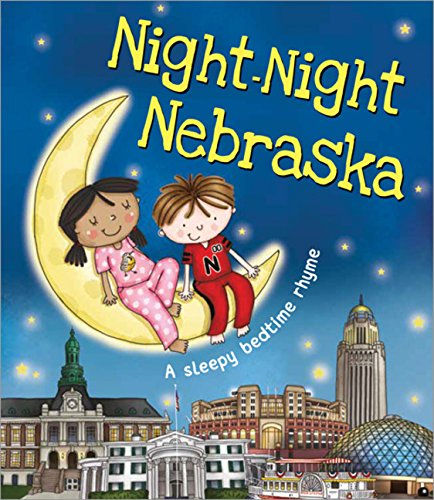 Imagen de archivo de Night-Night Nebraska: A Sweet Goodnight Board Book for Kids and Toddlers a la venta por BooksRun