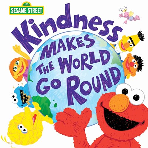 Beispielbild fr Kindness Makes the World Go Round: Inspire Compassion, Love, and Respect with Elmo, Cookie Monster and Friends (Social Emotional and Back to School Kindness Books for Kids) (Sesame Street Scribbles) zum Verkauf von Wonder Book