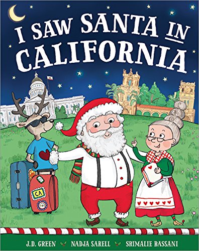 Beispielbild fr I Saw Santa in California zum Verkauf von Better World Books