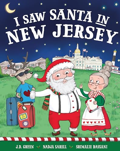 Beispielbild fr I Saw Santa in New Jersey zum Verkauf von Better World Books