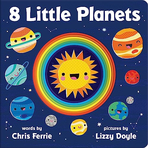 Stock image for 8 Little Planets: A Solar System Book for Kids with Unique Planet Cutouts for sale by Reliant Bookstore