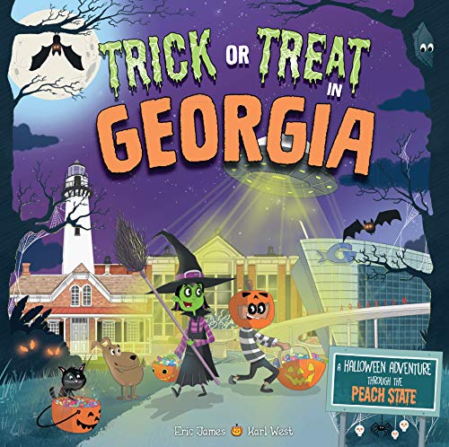 Beispielbild fr Trick or Treat in Georgia: A Halloween Adventure Through The Peach State zum Verkauf von SecondSale